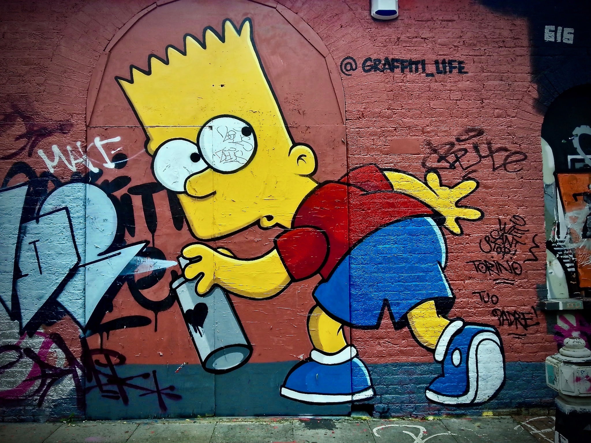 Барт граффити