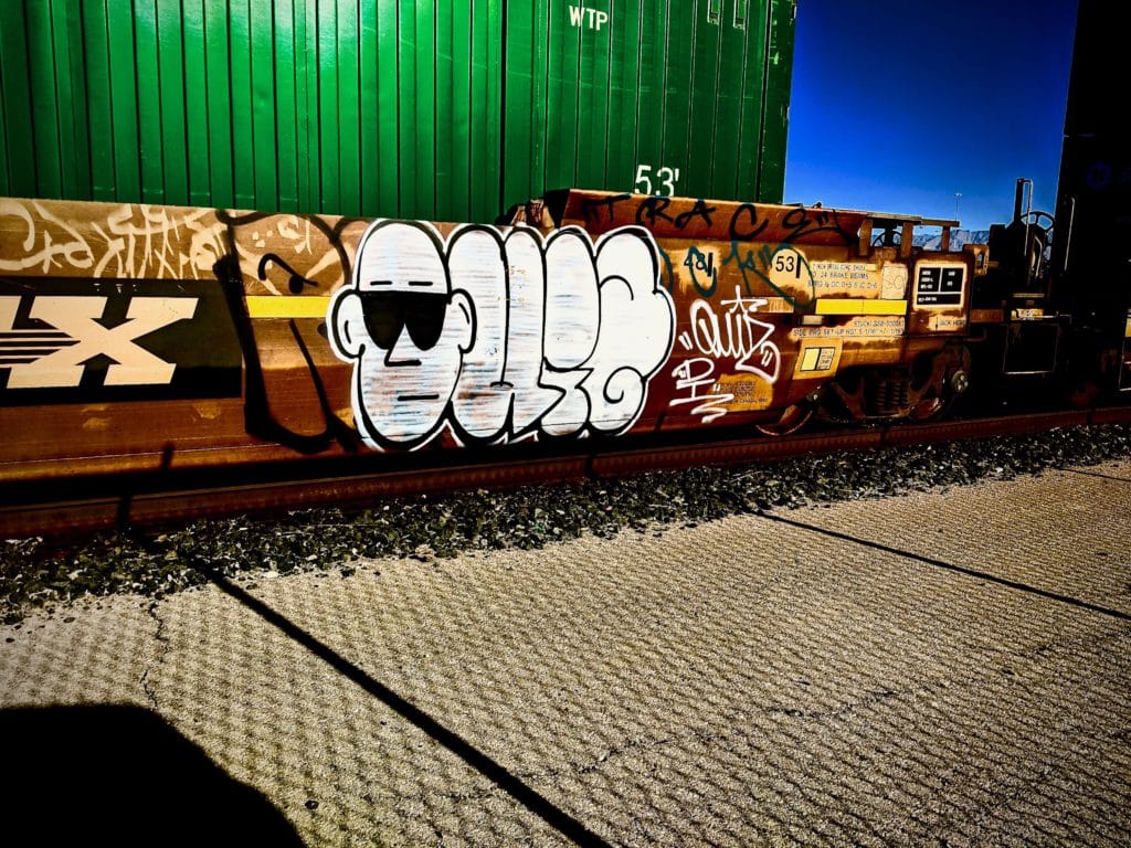 Club graffiti freight train las vegas