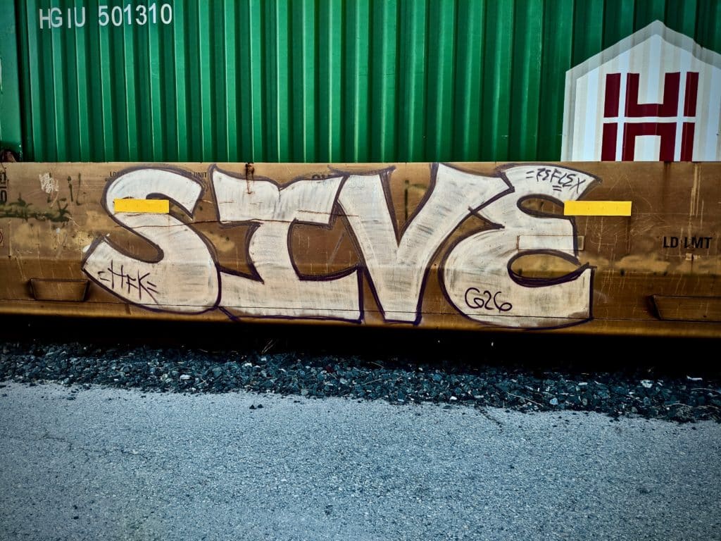 SIVE G26 graffiti