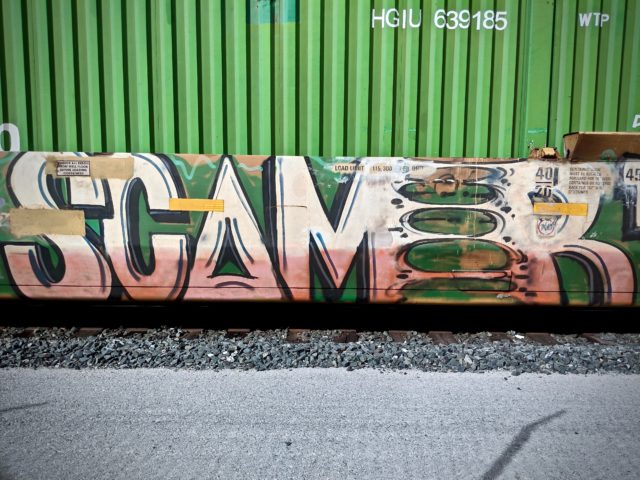 Scamer Graffiti