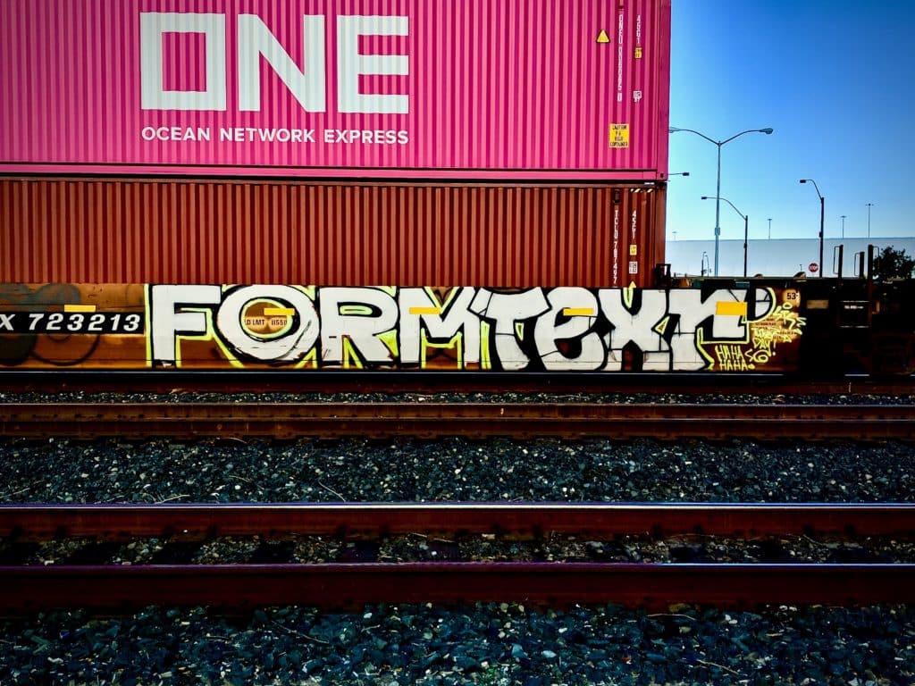 Formtexr HAHAHA graffiti
